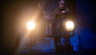 North American premiere of Bad Roads at Crow’s Theatre (2023) directed by Andrew Kushnir. Featured (L-R) actors Shauna Thompson and Craig Lauzon. Photo by Dahlia Katz.