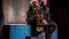 	North American premiere of Bad Roads at Crow’s Theatre (2023) directed by Andrew Kushnir. Featured (L-R) actors Katherine Gauthier and Andrew Chown. Photo by Dahlia Katz.